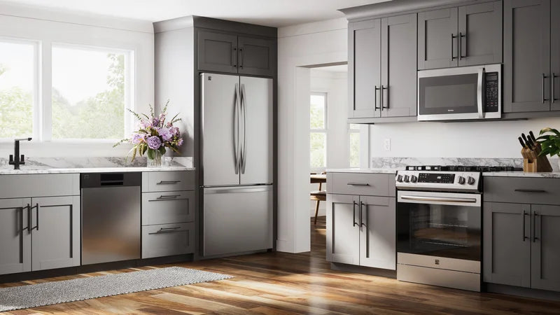 Kenmore 22-96843 5.6 cu. ft. Front-Control 5 Element Electric Range Stove with and Dual Ring Elements. Self-Clean Oven. Precision Set Controls
