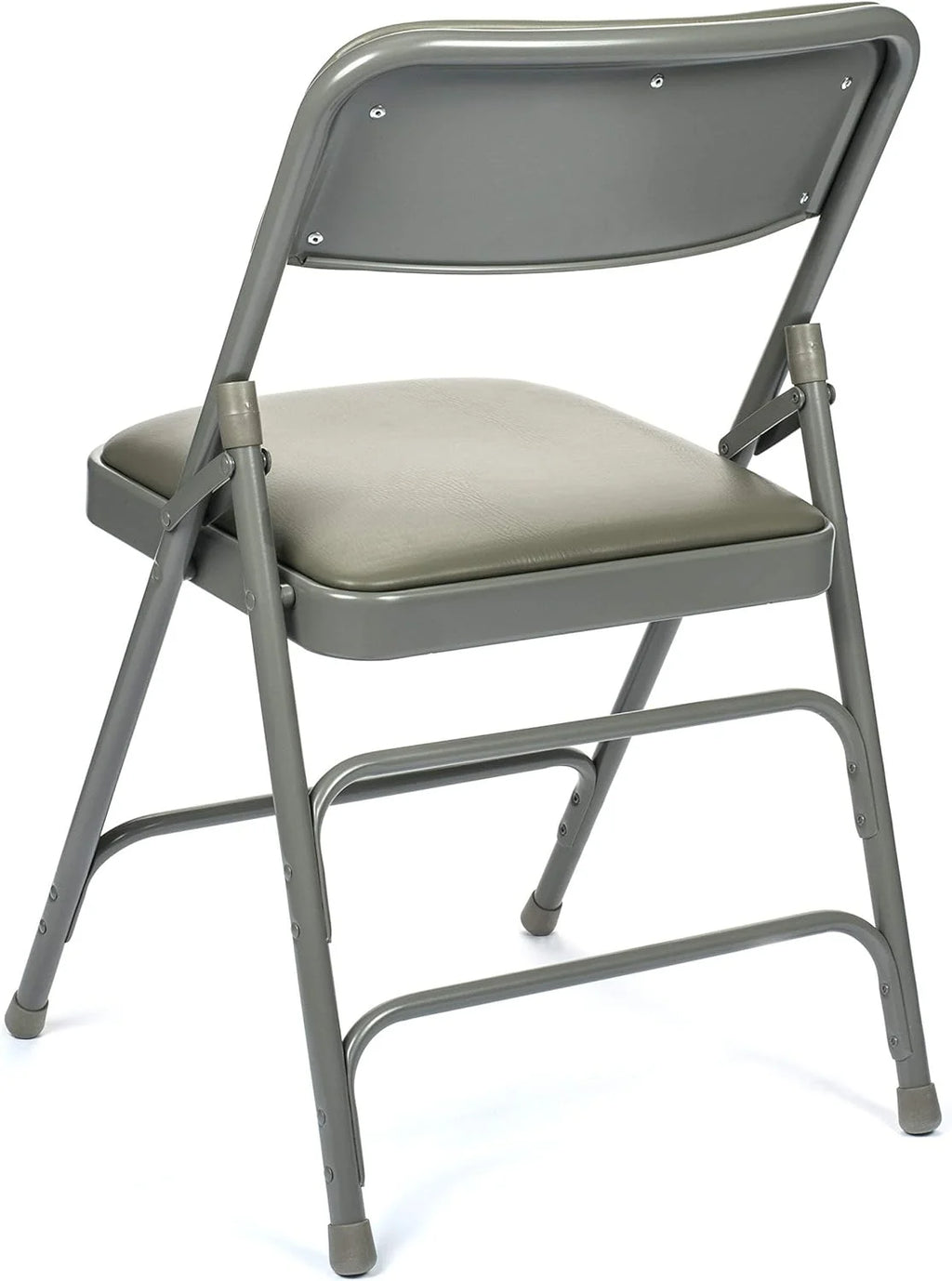 5pc. XL Series 4 Folding Card Table and Triple Braced Vinyl Padded Chair Set. Commercial Quality. Beige. 30
